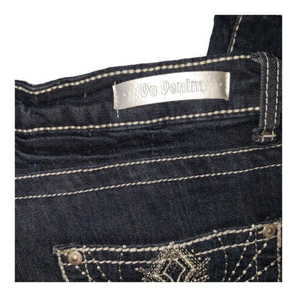 CT145 Do Denim Knee Length Jeans Size 3 - Picture 6 of 6